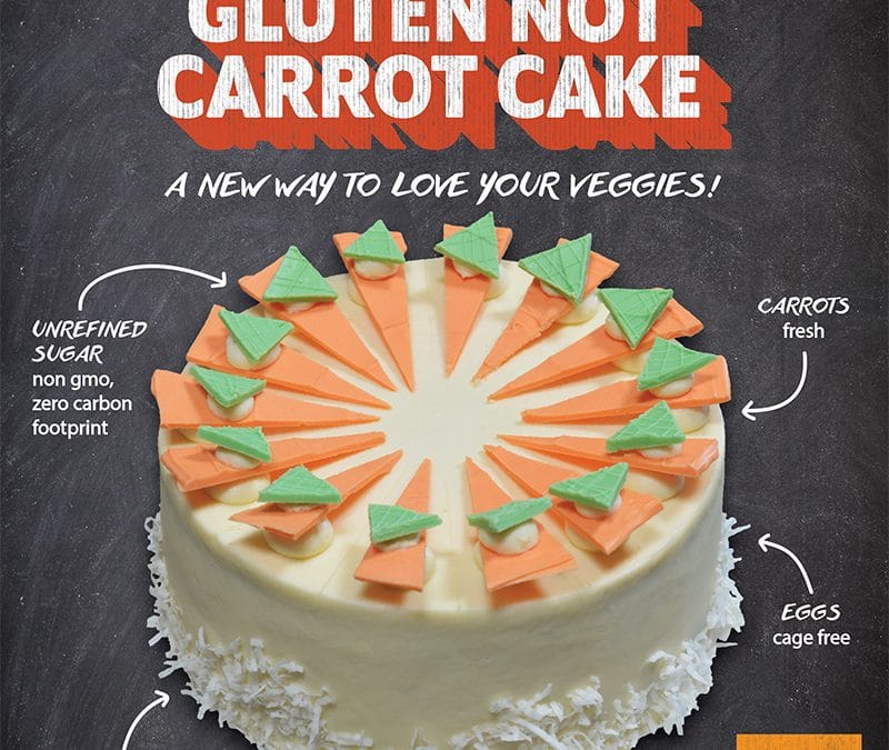 Inside our Gluten Not Carrot Cake