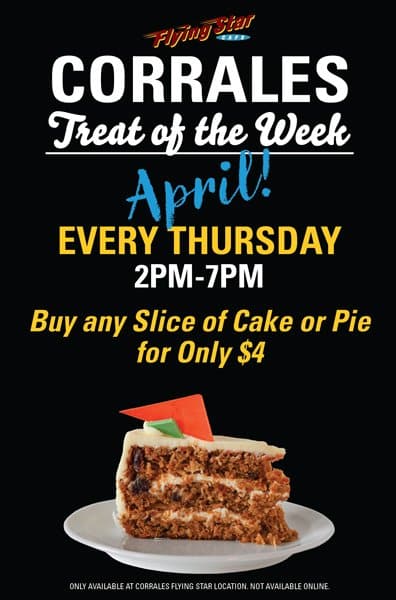Corrales Flying Star Treat of the Week